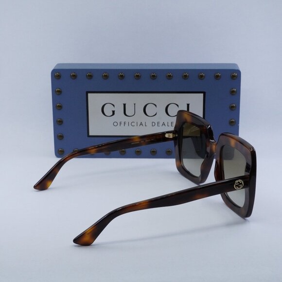 GUCCI GG0328S 002 HAVANA BROWN SUNGLASSES main image 12